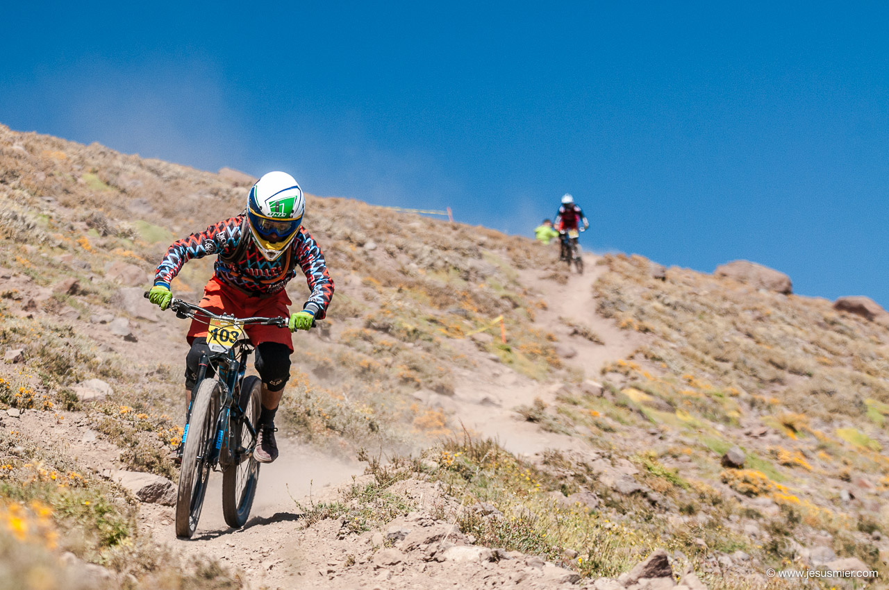 Benjamin de Pablo, Intense Ultra Enduro, La Parva 2016. Foto: Jesus Mier