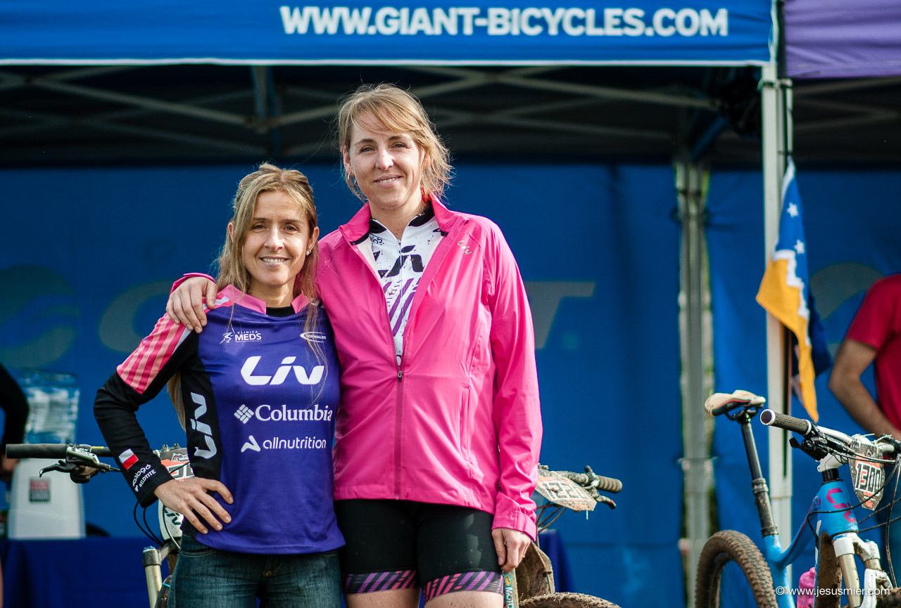 Chichi Garcia y  Cata Flaño, KTM Mtb La Vacada 2016. Foto: Jesu